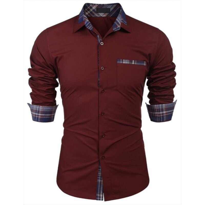 Spring Rich Color Casual Polo Shirt Business Men′s Shirt